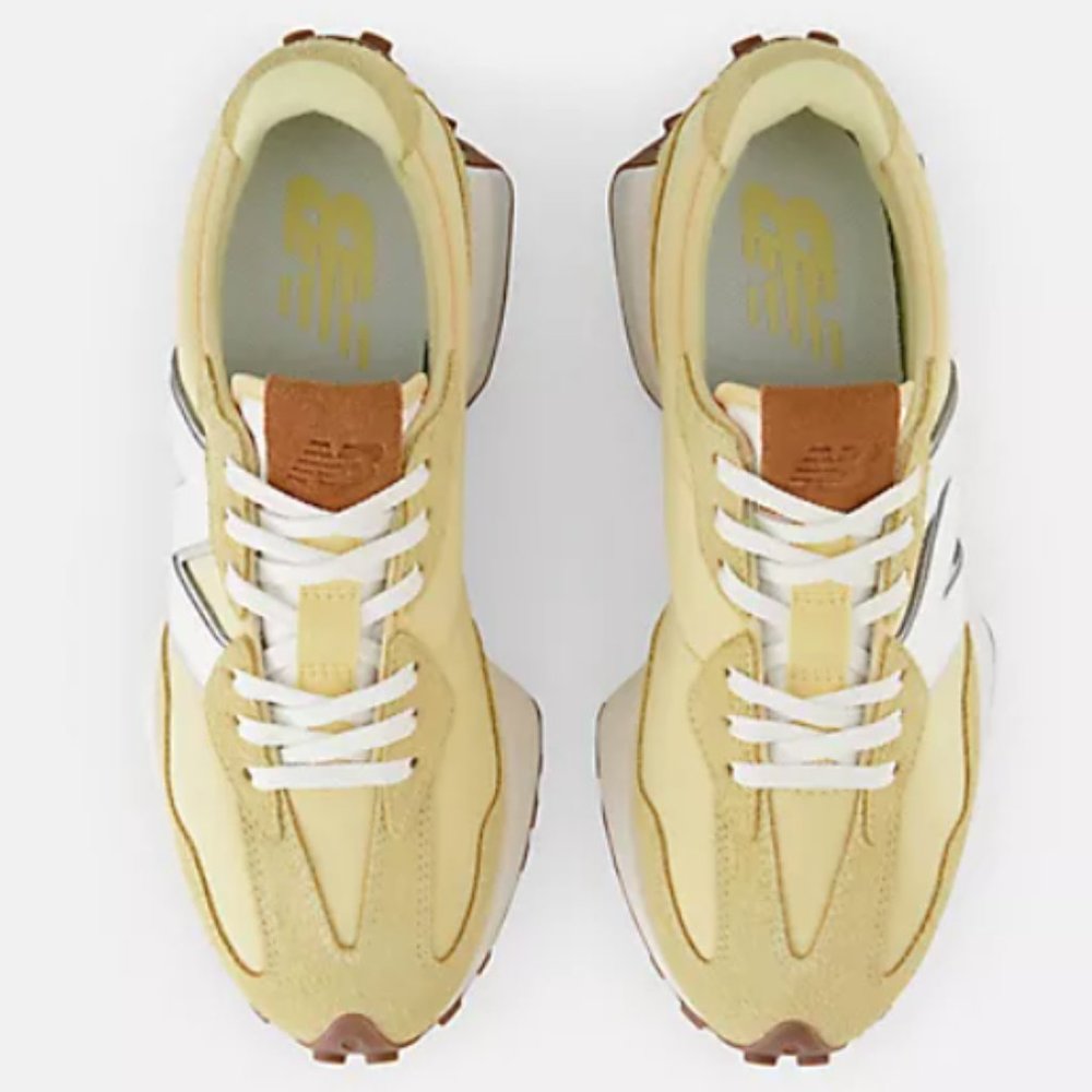 NEW BALANCE 327 Casual Womens Sneakers Shoes Maize White size 7 - Picture 7 of 9